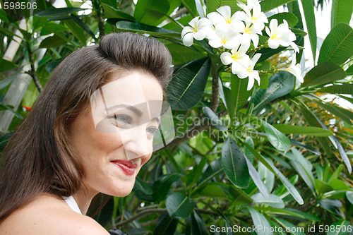 Image of Beautiful woman.