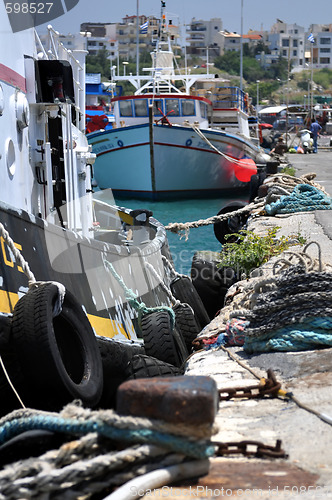 Image of Transportation: ships tied to the dock