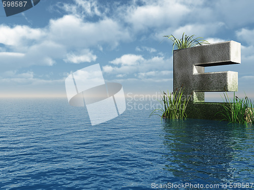 Image of letter E