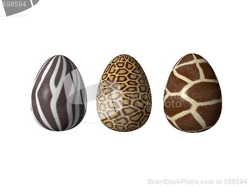 Image of easter eggs