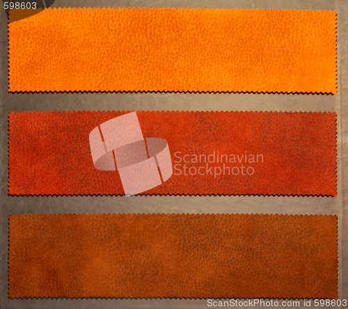 Image of Red leathers