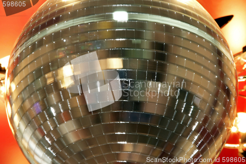Image of Rotating disco ball
