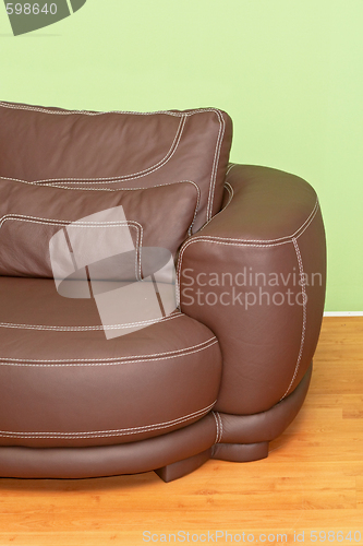 Image of Leather sofa