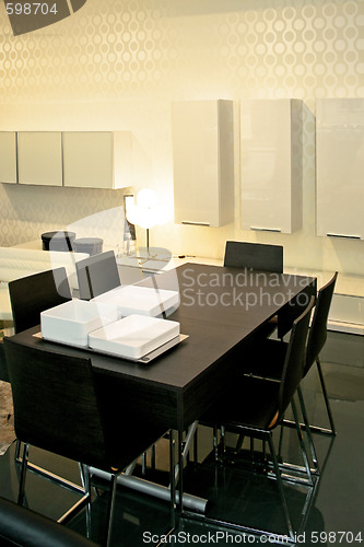 Image of Modern dinning table
