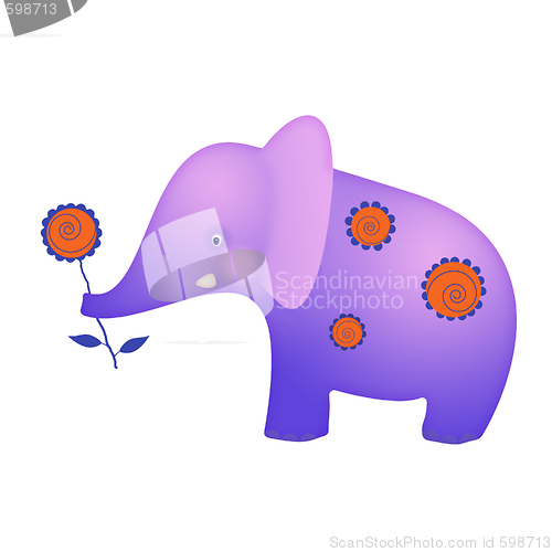 Image of elephant for congratulations