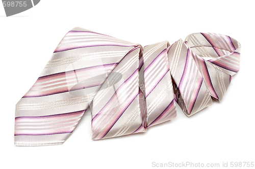 Image of Rose striped tie