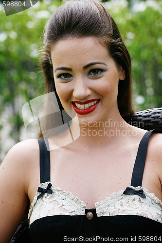 Image of Beautiful woman.
