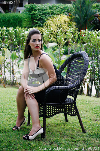 Image of Beautiful woman.