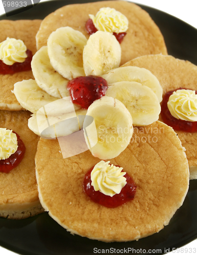 Image of Jam And Butter Pancakes