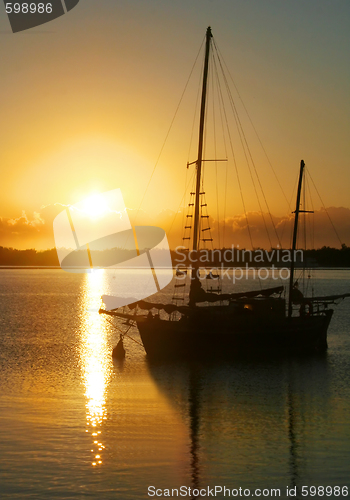 Image of Dawn Over Water