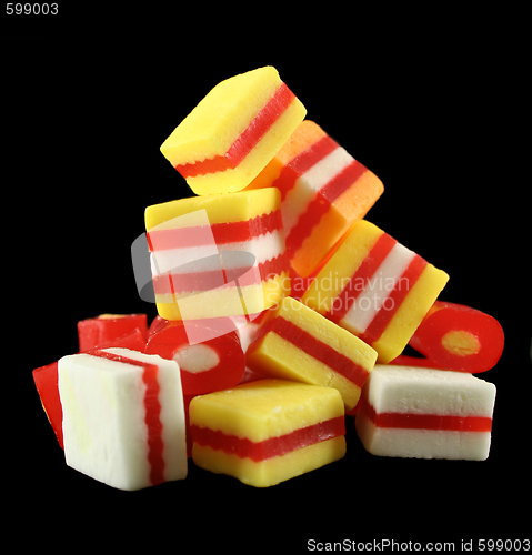 Image of Stack Of Fruit Candies