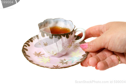 Image of Tea Cup In Hand