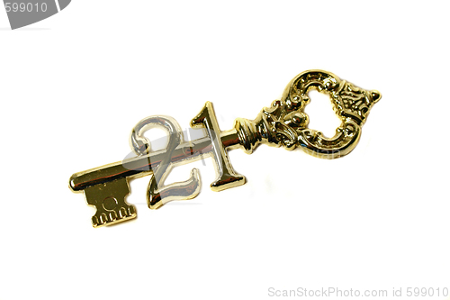 Image of 21st Birthday Key