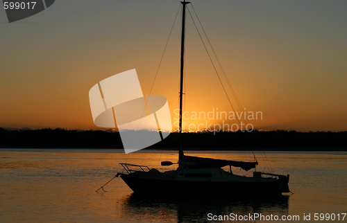 Image of Early Morning Yacht