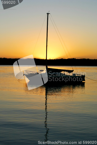 Image of Early Morning Yacht