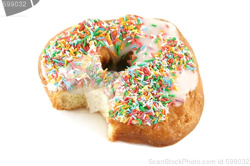 Image of Doughnut With Hundreds And Thousands