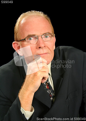 Image of Resolute Businessman