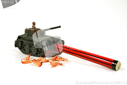 Image of Sherman Tank Pencil Sharpner