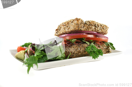 Image of Wholegrain Salad Roll 8