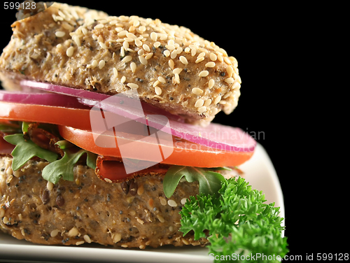 Image of Wholegrain Salad Roll 9