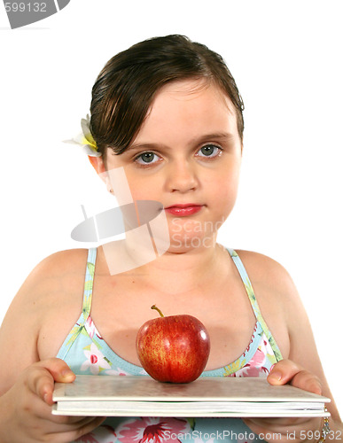 Image of Child With Apple 2