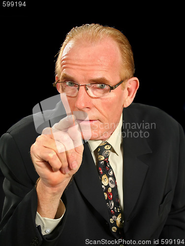 Image of Intimidating Businessman