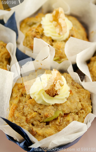 Image of Fruit Muffins With Walnuts 2