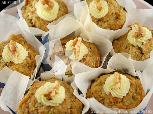Image of Fruit Muffins With Walnuts 6