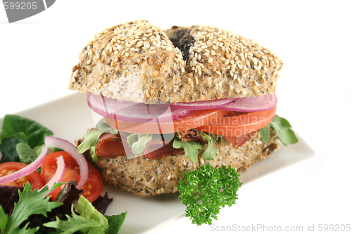 Image of Wholegrain Salad Roll