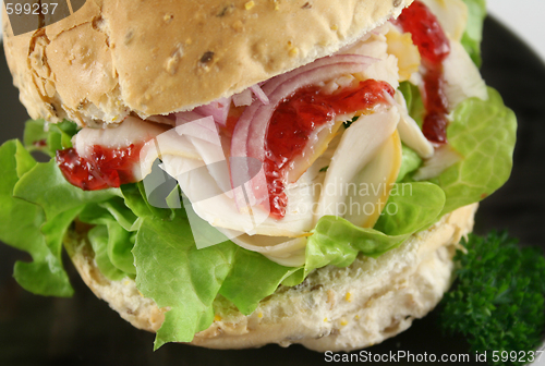 Image of Turkey And Lettuce Roll 6