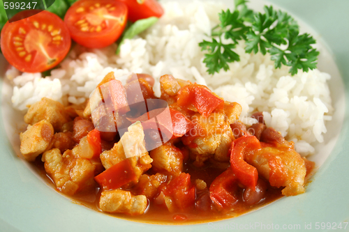 Image of Chicken And Lentil Stew With Rice 3
