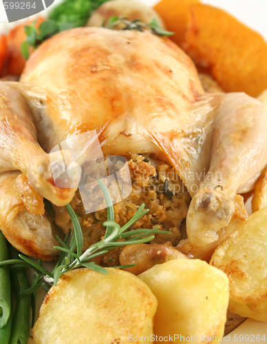 Image of Roast Chicken And Vegetables
