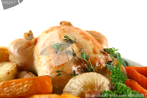 Image of Roast Chicken And Vegetables