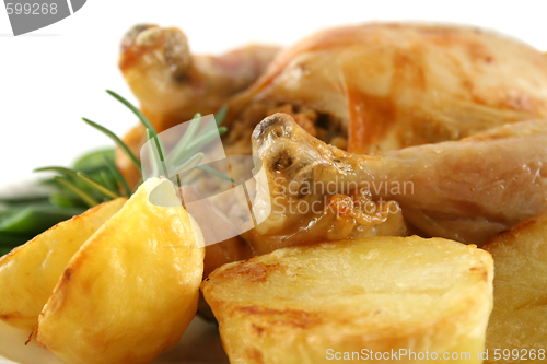 Image of Chicken And Baked Potatoes