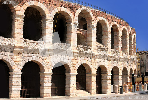 Image of colosseum in Verona, Italy