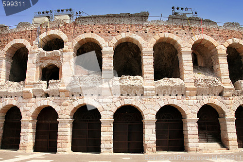 Image of colosseum in Verona, Italy