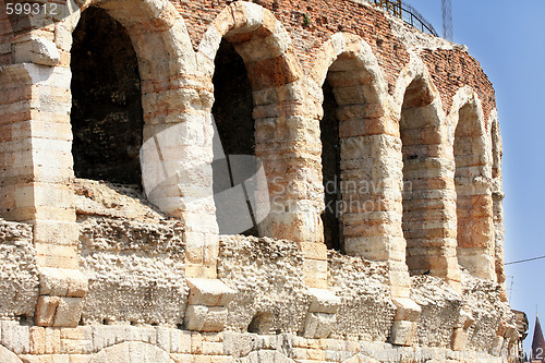 Image of colosseum in Verona, Italy
