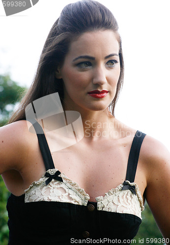 Image of Brunette woman