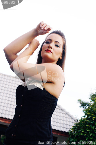 Image of Brunette woman