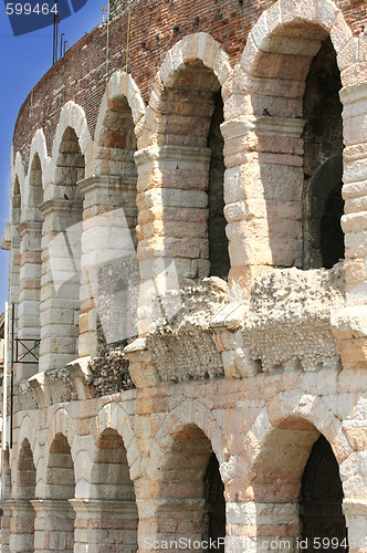 Image of amphitheatre Arena in Verona, Italy