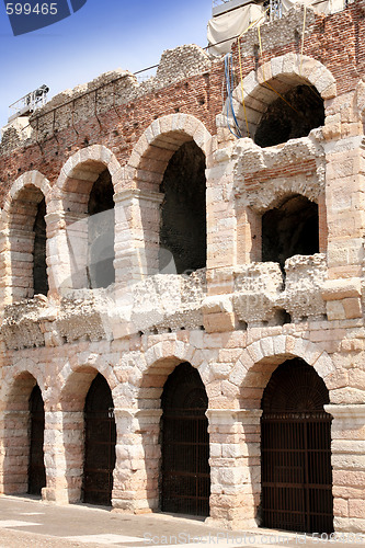 Image of amphitheatre Arena in Verona, Italy
