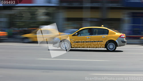 Image of Yellow cab