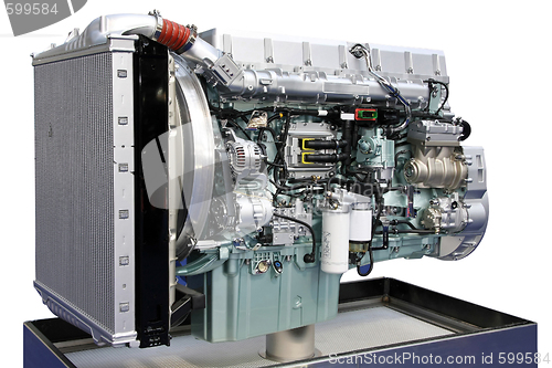 Image of Big engine angle