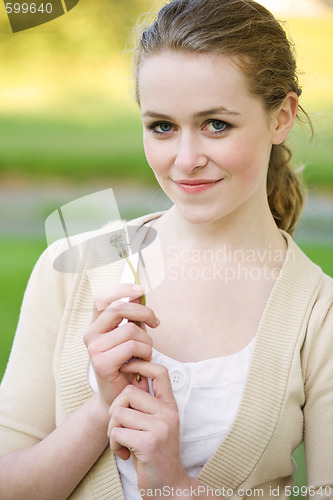 Image of Beautiful summer girl