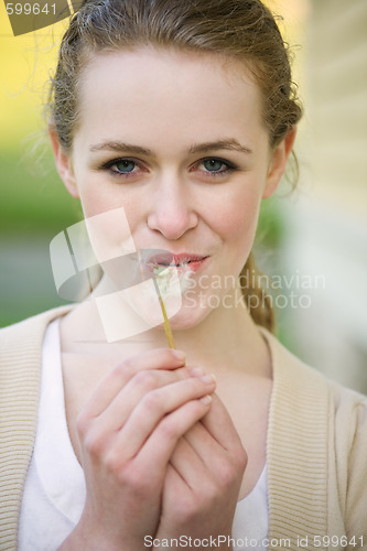Image of Beautiful summer girl