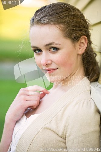 Image of Beautiful summer girl