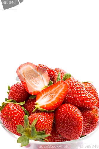 Image of strawberries in the bowl