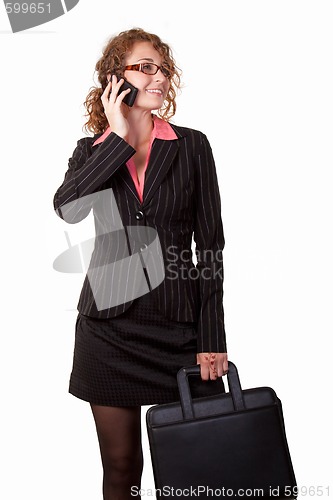 Image of Woman on the phone