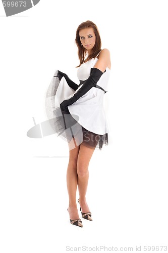 Image of black and white