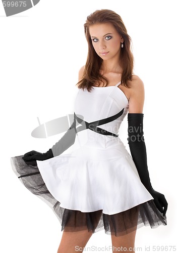 Image of black and white